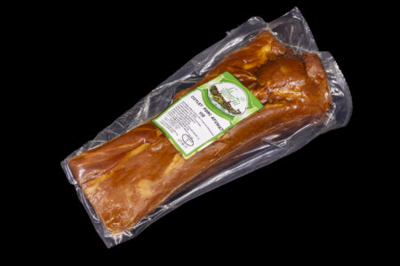 Cotlet porc afumat, vid